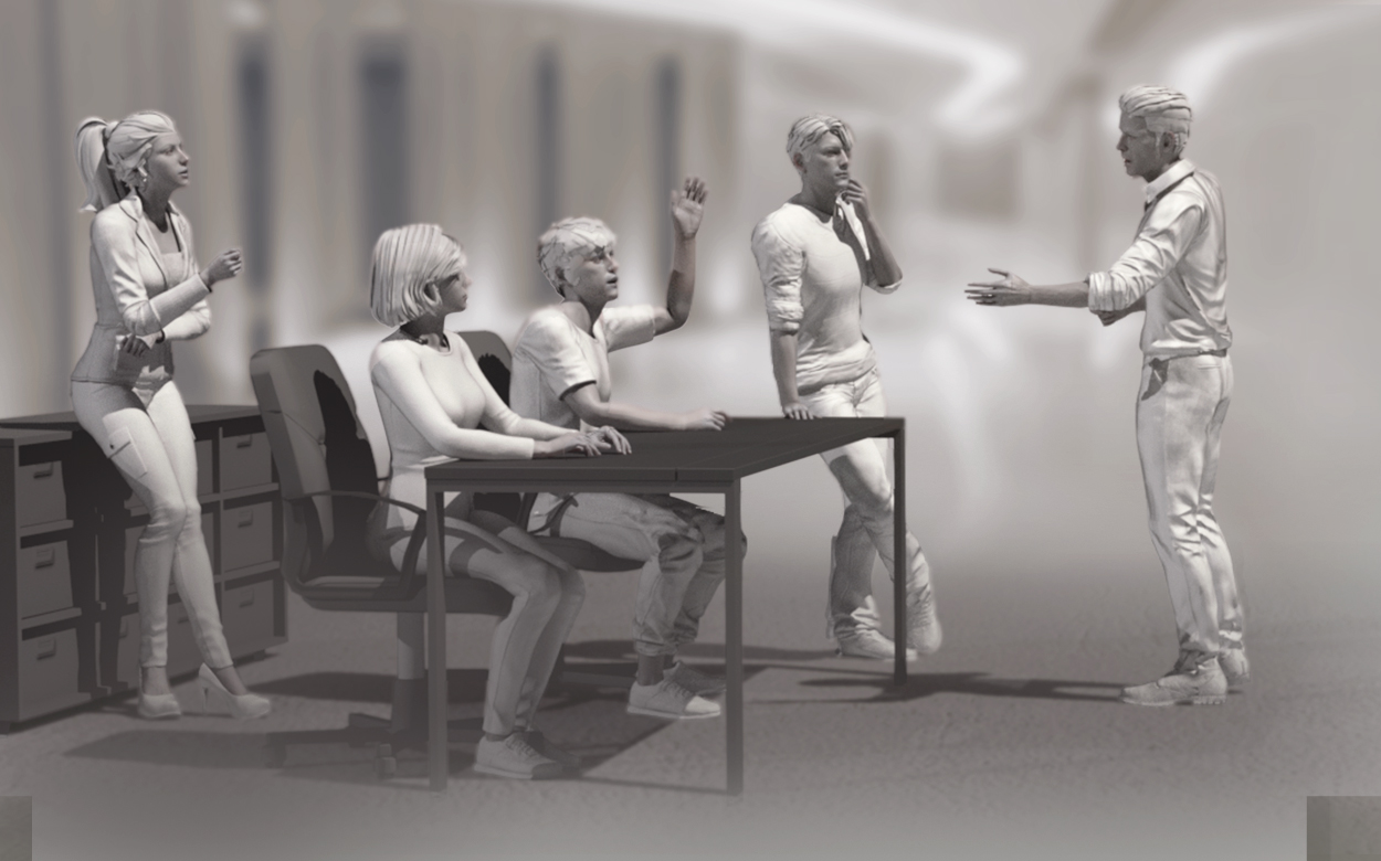 office animation - meeting