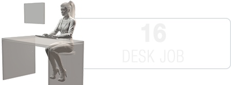 office animation - desk job