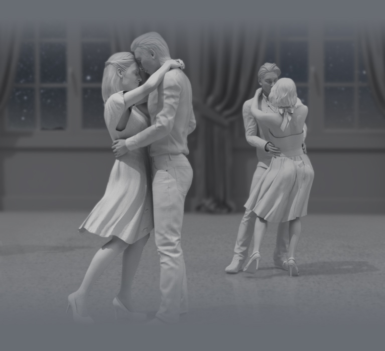 Lover dating - romantic slow dance