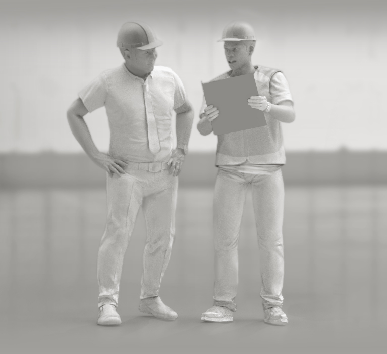 Motions for Construction 3D Animation iClone
