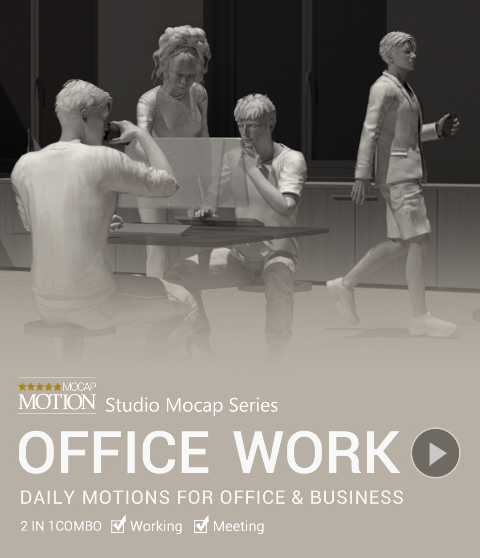 office animation-office work