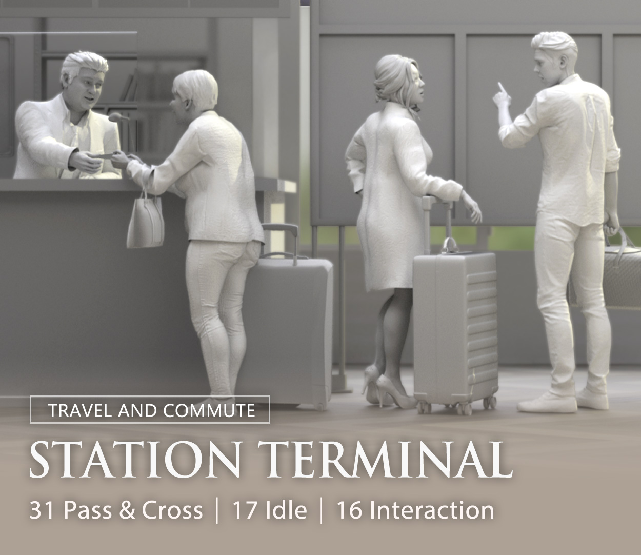 travel motion-platform & carriage