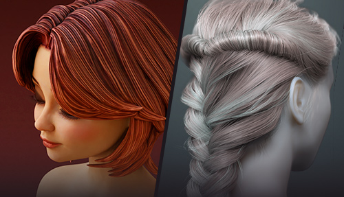 3D Hair Designs