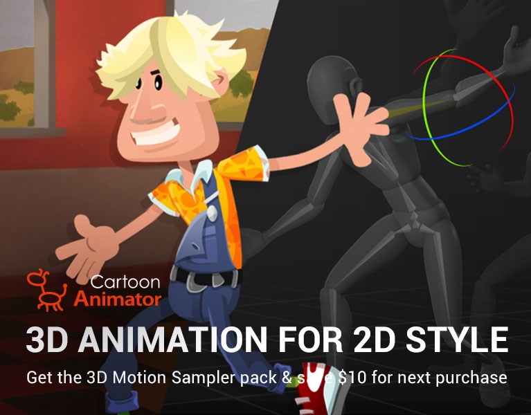 3D Animation for 2D Style