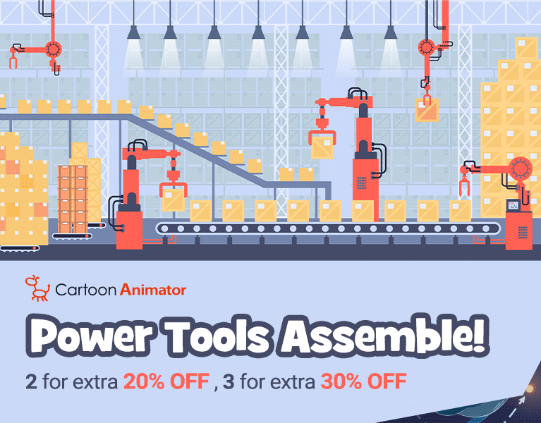 Power Tools Assemble Promotion Content Store
