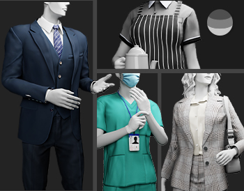 3D Clothing - Pro Wear 25
