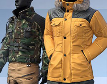 3D Clothing - Rugged & Trendy Collection Product Page
