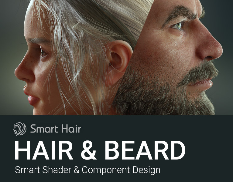 3D customizable hair - Smart Hair System