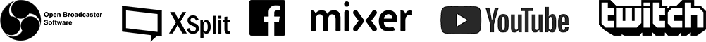 iPhone 2D facial mocap - live show logo