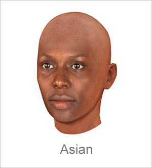 3D Avatar creator - Asian