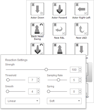 free auto motion for 2D head