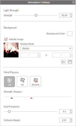 create avatars with custom dynamic atmospher