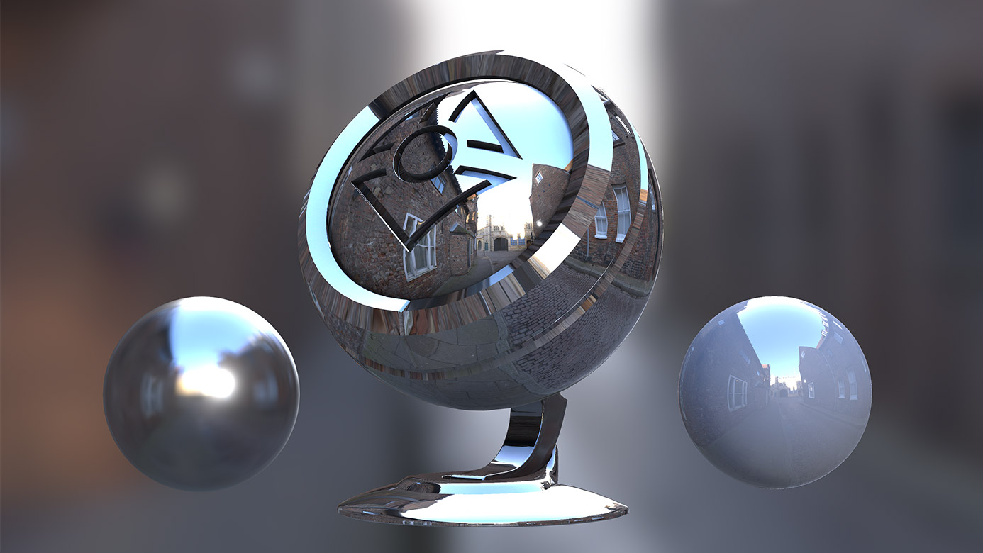 3D scene - dynamic IBL and sky environments
