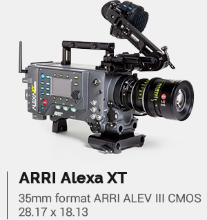 use ARRI Alexa XT to produce professional camera animations