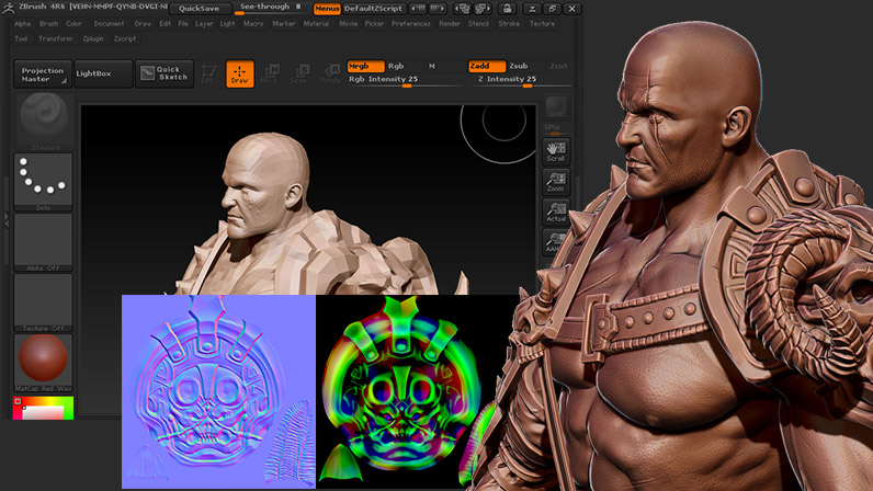 tessellation demo of vector displacement