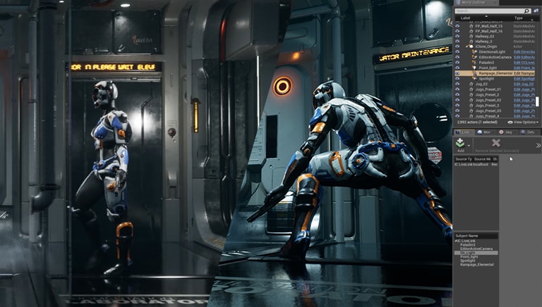 unreal animation - rtx realtime raytracing