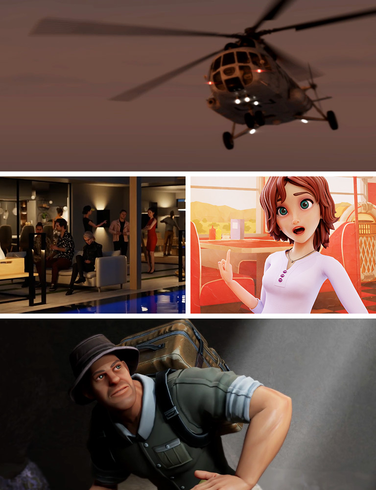 Omniverse animation - create cartoon animation