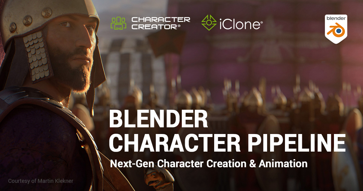 Blender 角色動畫製程 | Character Creator