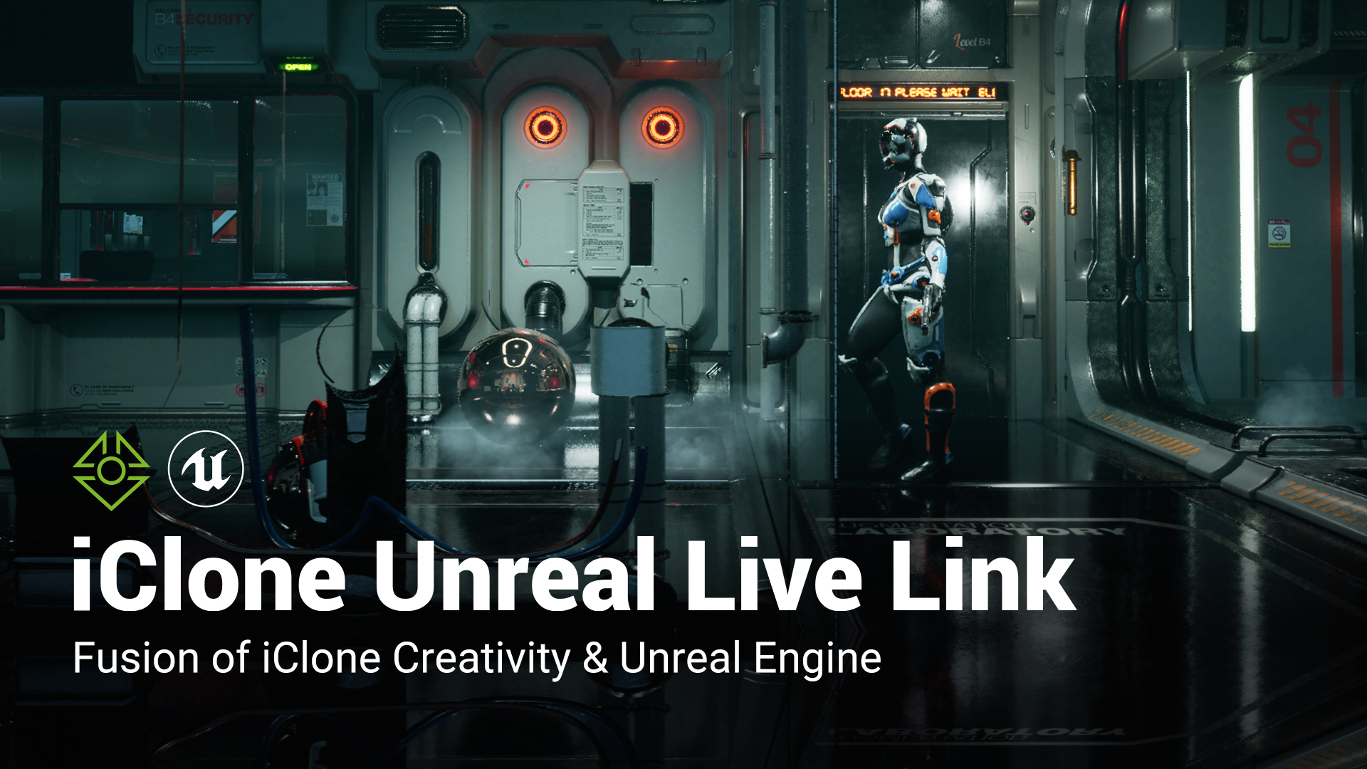 iClone Unreal Live Link screenshot - Key Image