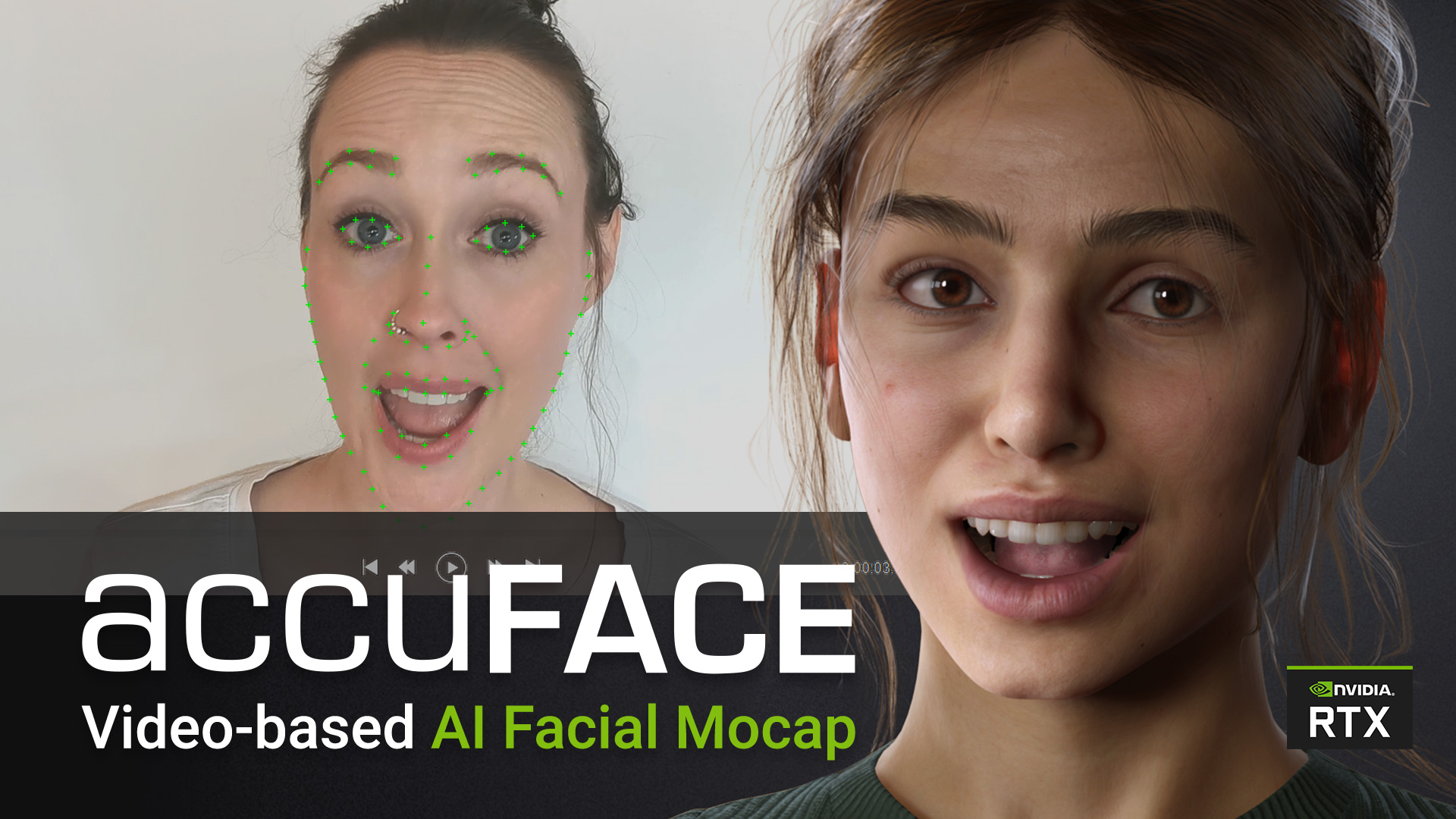 AccuFACE screenshot - Key Image