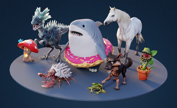 CC Non-Human Characters