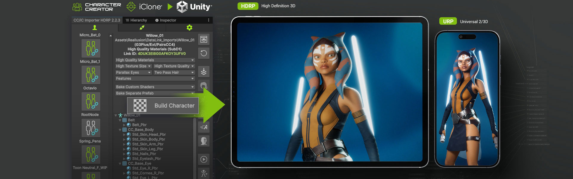 Unity Auto Setup - Auto Shader Mapping for HDRP abd URP