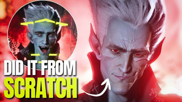 Making a Custom Vampire from Scratch - Marlon Nunez