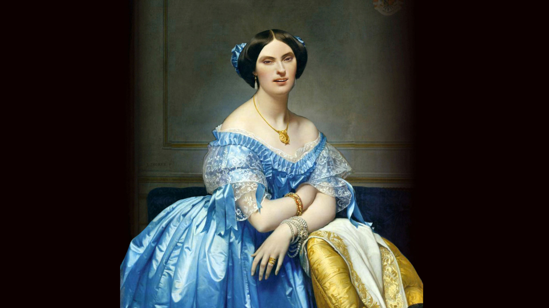 Animated character - paintings showcase