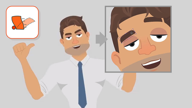 learn animation with 12 principles Follow though and overlapping action - cartoon animator