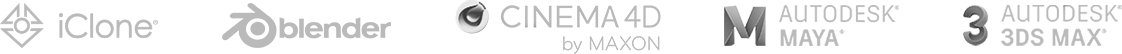 video maker - 3d animation tool logo