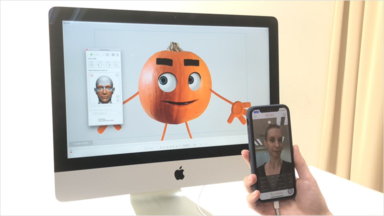 facial motion capture mocap animtion - Flexible Capture from Different Angles