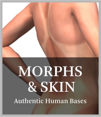 Character Creator Essential Bundle - Morphs & Skin