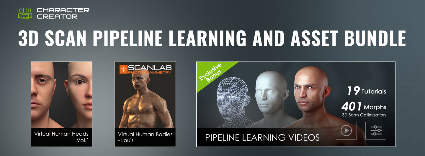 3d scan content pack