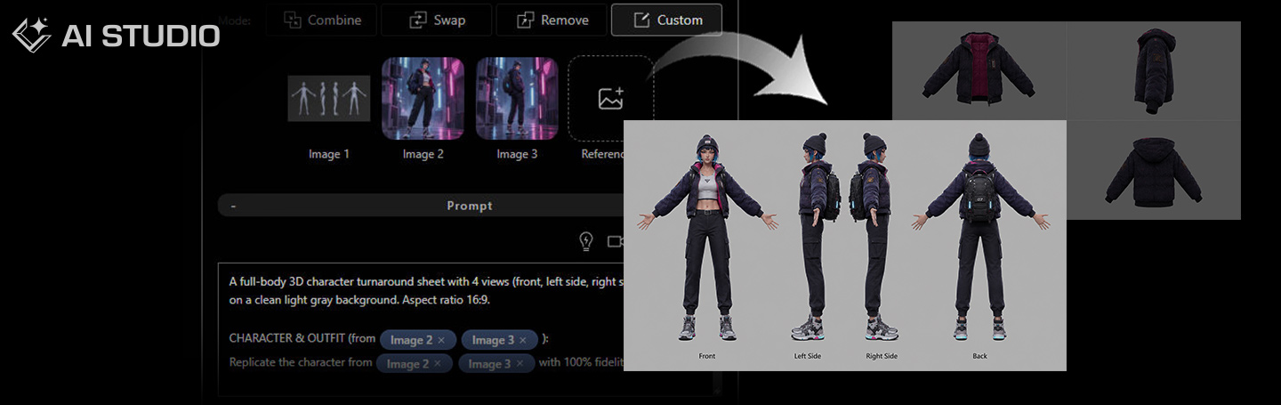 AI Studio concept design tools