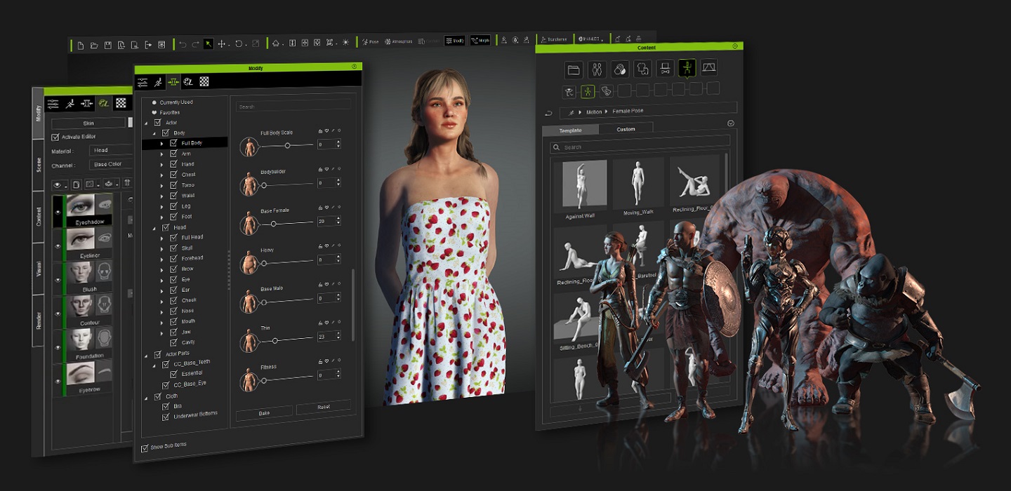 Character Creator Fast Create Realistic And Stylized Characters