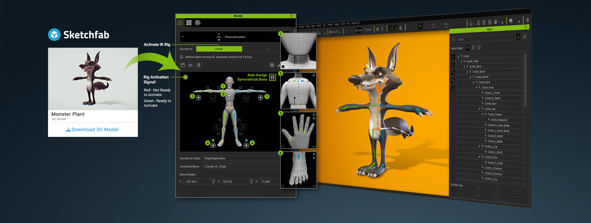 Animate Any Character Rig in 3D | Character Creator