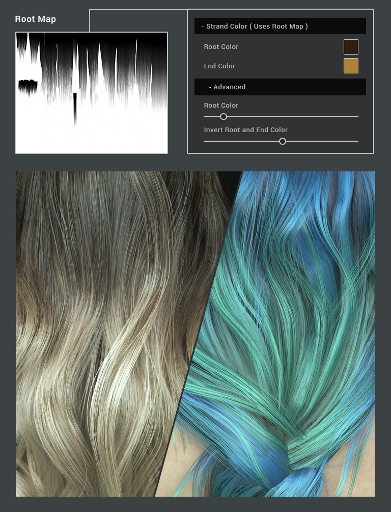 How I Color/Render Hair 