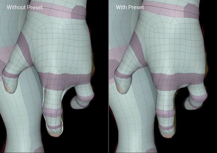 With & Without Preset