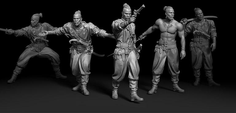 How to Use Mixamo to Pose Zbrush Characters Quickly - Lesterbanks