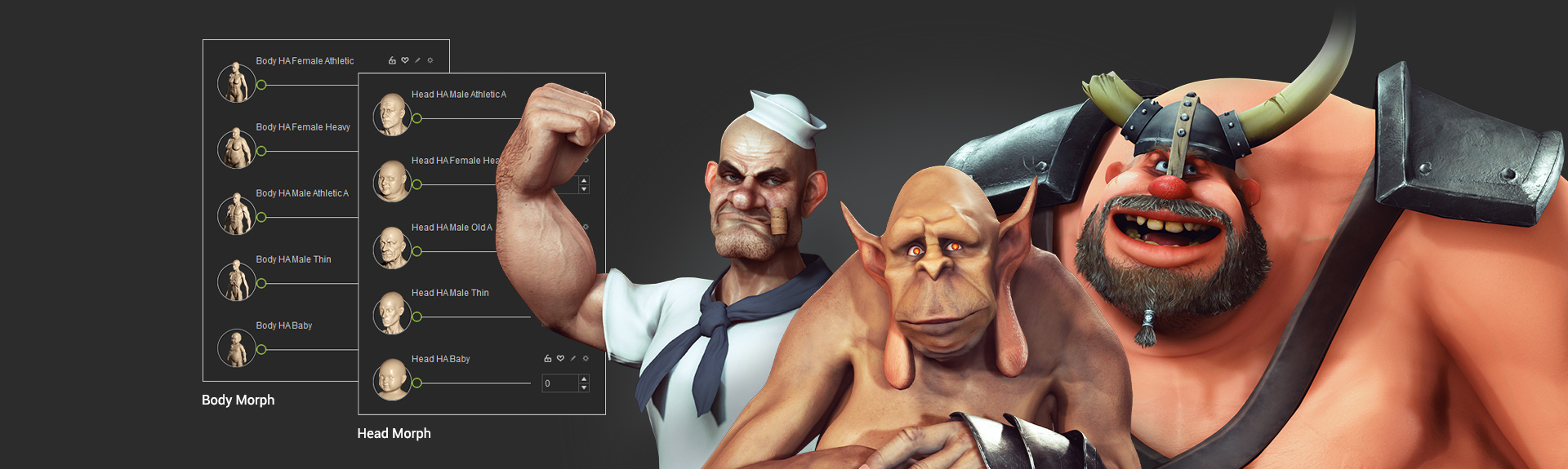 blender 动画 - 从变形控制创建无限数量的 Blender 3D 角色