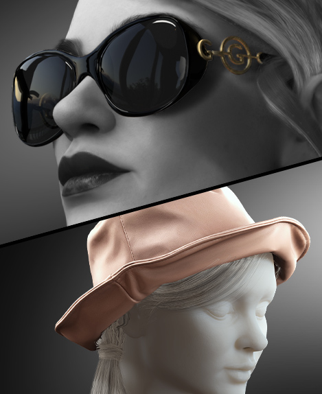 blender 3d 动画 - blender 3d 角色配饰