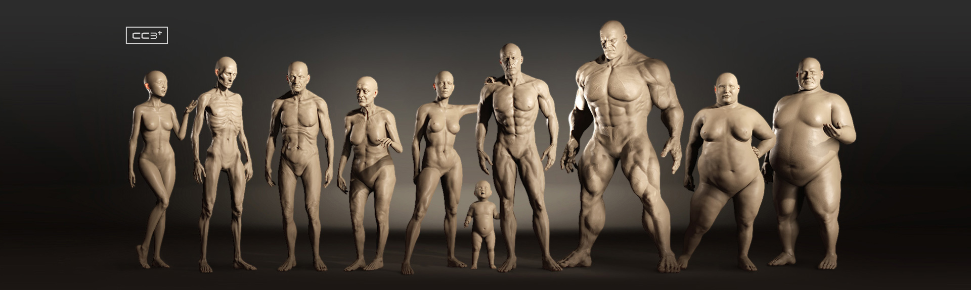 blender 动画 - 从全绑定角色基础模型创建 Blender 3D 角色