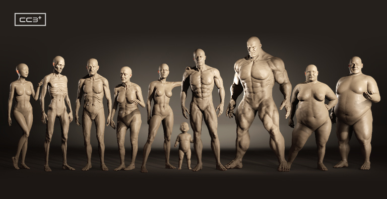 blender 动画 - 从全绑定角色基础模型创建 Blender 3D 角色