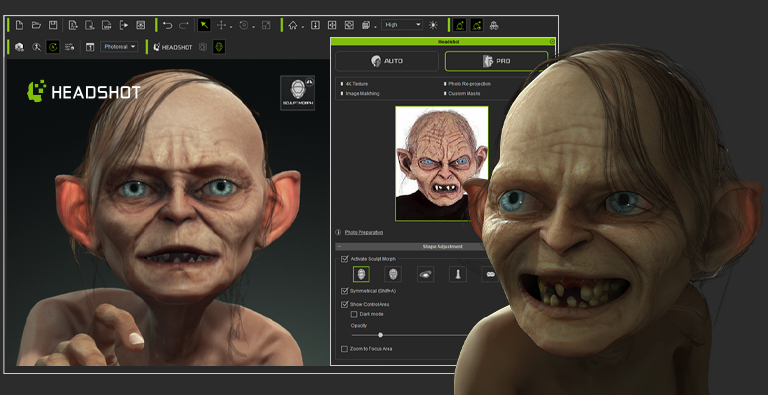 blender 动画 - 从 headshot 实时数字人类创建 Blender 3D 角色