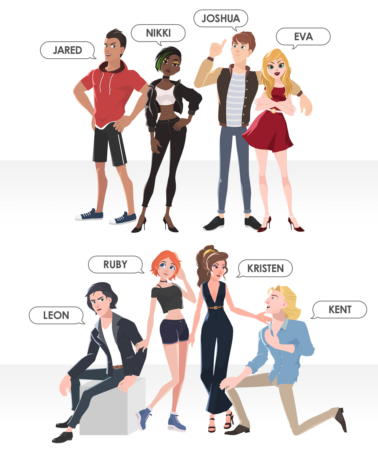 characters - personality