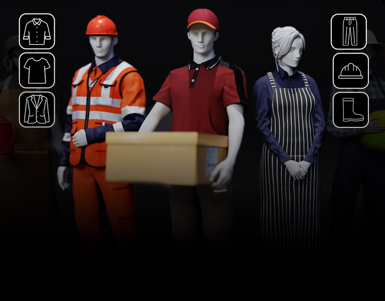 3D Clothing - Workwear 12