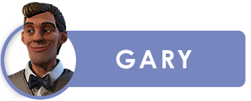 cartoon character-GARY