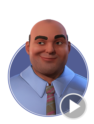 cartoon character-jerry-facial expression video