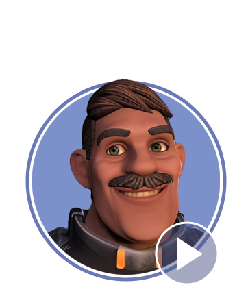 cartoon character-LIAM-facial expression video