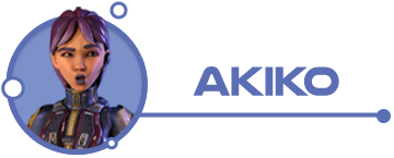 cartoon character-Akiko